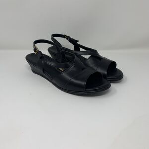 SAS Tripad Comfort Shoes Womens Size 11 Narrow Black Slingback Sandals USA